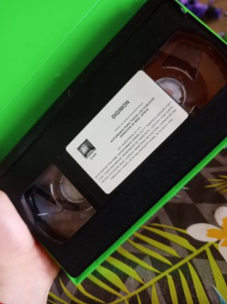 Digimon La Película VHS Español