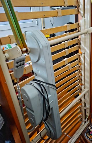Cama articulada madera motor eléctrico alemán