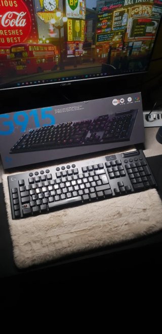Teclado Logitech G915 alightSpeed RGB