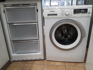Oferta Nevera y Lavadora Siemens