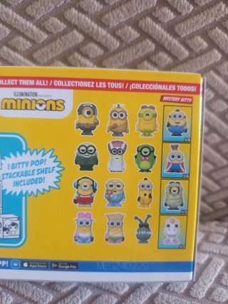 Funko Bitty Pop! Minions 4 Pack Mystery. Zombies