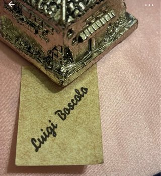 Casetta Luigi Boscolo laminata argento