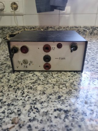 Fuente Alimentación Ajustable 6V 12V