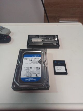 Disco Duro PS2 Fat 1TB WD Blue
