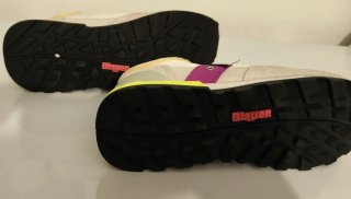 Scarpe Blauer donna beige/bianche