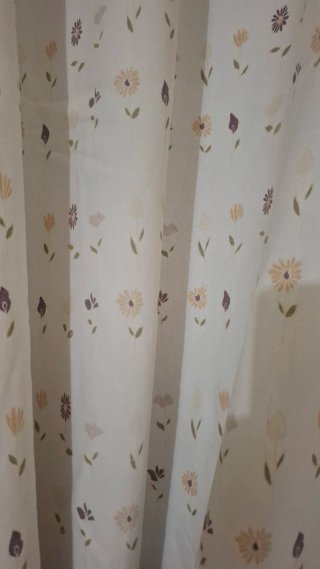 Tende per camera da letto per bambine con fiori