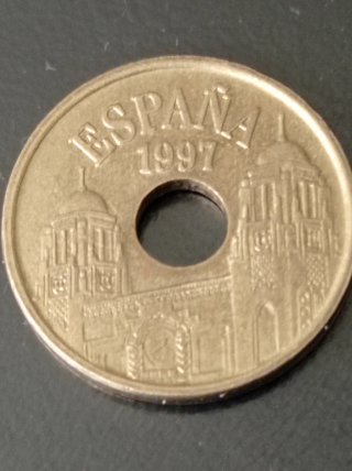 Moneda 25 Pesetas Melilla 1997