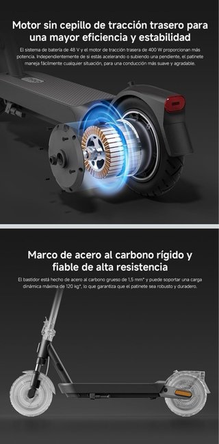 Patinete Eléctrico Xiaomi 5 Pro-Speaker + ES