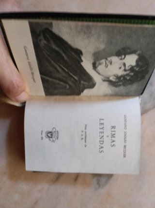 "Rimas y Leyendas" Bécquer. Colección CRISOL, 1965