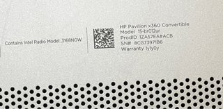 HP Pavilion x360 Convertible