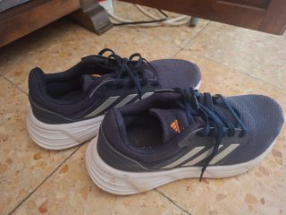 Zapatillas Adidas Azul y Blanco