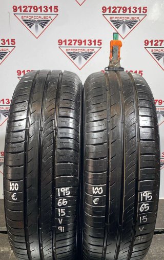 195 65 15 V KUMHO RUEDA AL 90% VIDA UTIL