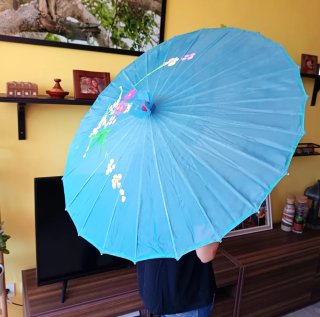 Sombrilla china decorada