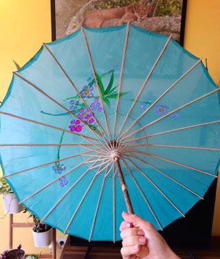 Sombrilla china decorada