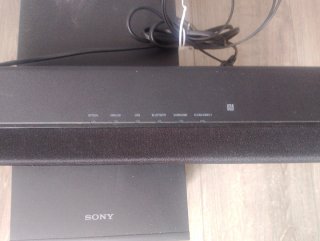 Barra de Sonido y Subwoofer Sony Negro