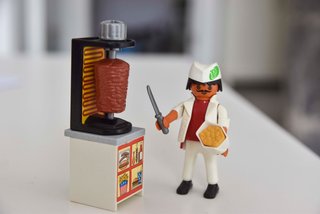 Playmobil Vendedor Calle Kebab