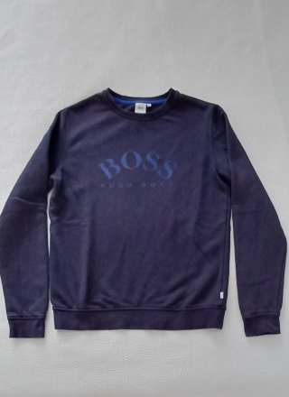 Sudadera Boss talla 16 años. Azul marino