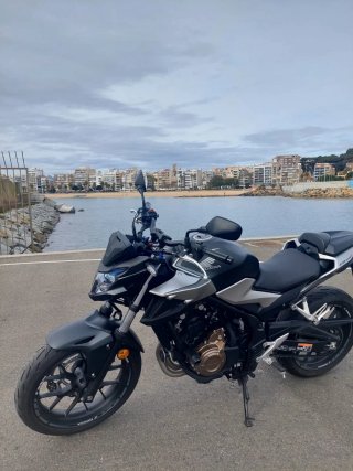 Honda CB500F 2019 Negra/Plata