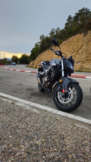 Honda CB500F 2019 Negra/Plata