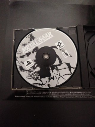 Metal Gear Solid PS1 Konami PAL
