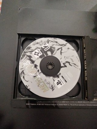 Metal Gear Solid PS1 Konami PAL