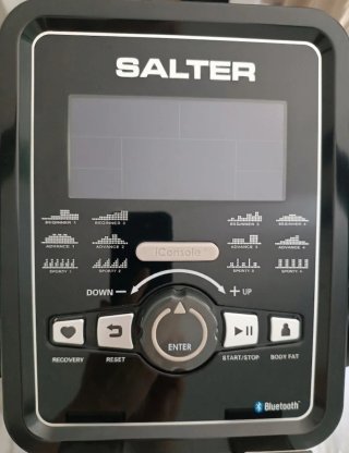 Bicicleta Elíptica SALTER E-25 Negra