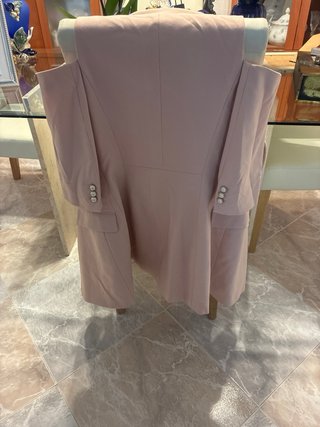 Giacca blazer rosa da donna