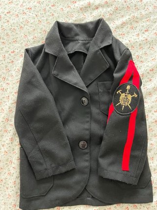 Traje hachero talla 2 años