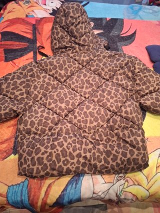 Chaqueta Only oversize estampado leopardo