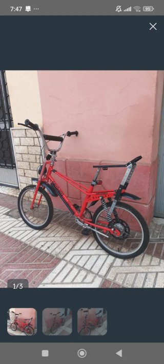 Bicicleta  Panther Roja