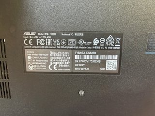 Portátil Asus F1500E Intel i3 11th Gen. 8 ram