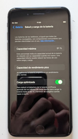 iPhone 8 Plus 64GB negro muy buen estado