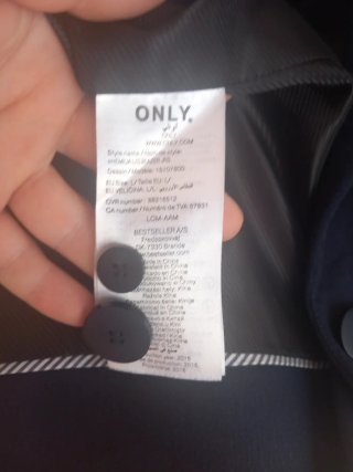 Blazer nero da donna