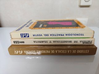 3x LIBROS SISTEMA FELI MODISTERIA PATRONES COSTURA