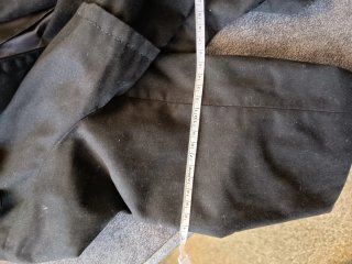 Gabardina United Colors of Benetton Negra