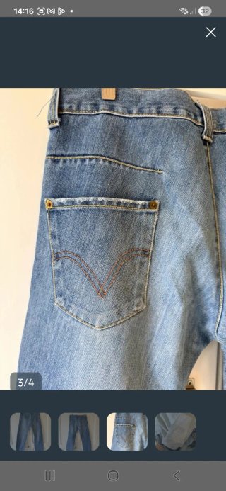Levi's Engineered Jeans Azules