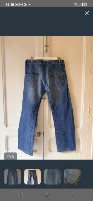 Levi's Engineered Jeans Azules