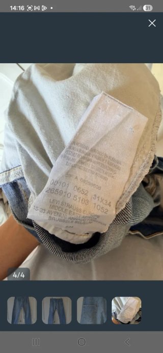 Levi's Engineered Jeans Azules