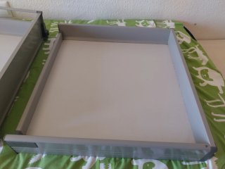 Cajones cocina IKEA metálicos y plásticos