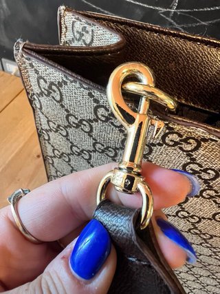Borsa Gucci con stampa gatto