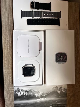 Apple Watch Ultra 3 49mm Gris/Plata 100% bateria