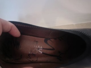 Zapatos de  piel negros de señora   del 40, nuevos