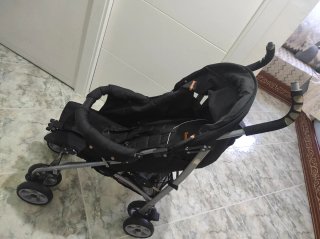 Silla de paseo negra