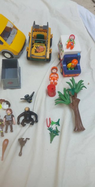 Lote Playmobil Vehículos y Figuras