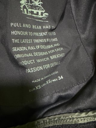 Chaqueta bomber negra