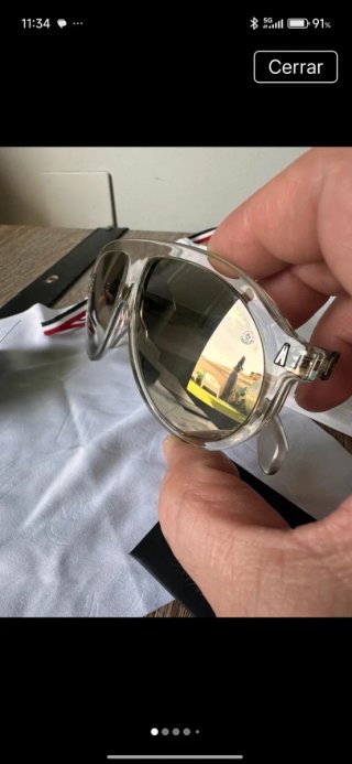 Occhiali da sole Moncler beige/marrone