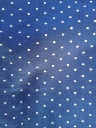Pigiama Donna IRGE 100% Cotone Blu Pois - Tg. 2XL
