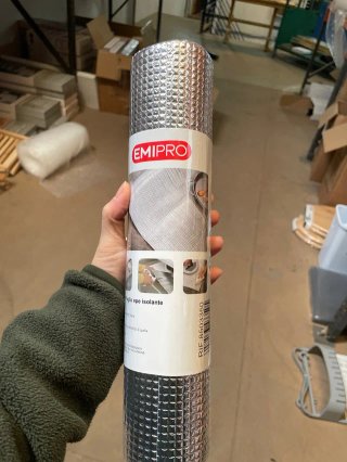 4 Rollos Material Aislante Térmico