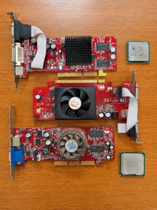 Schede grafiche e CPU retro