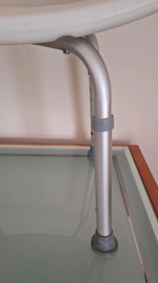 Taburete ducha ortopédico regulable
